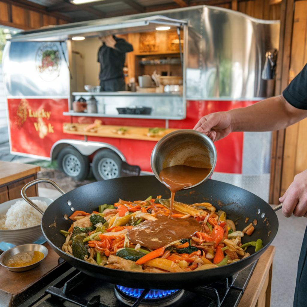 Delicious Asian cuisine featuring chow mein with stir-fried noodles and chop suey with savory vegetables and protein, displayed in a vibrant and authentic setting with a focus on rich flavors and diverse textures