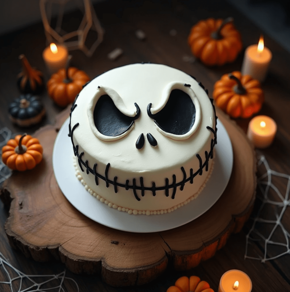 how to make a nightmare before christmas cake