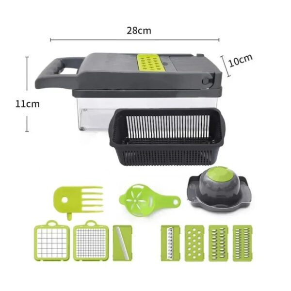 14-in-1 Multifunctional Vegetable Chopper & Slicer - Image 5