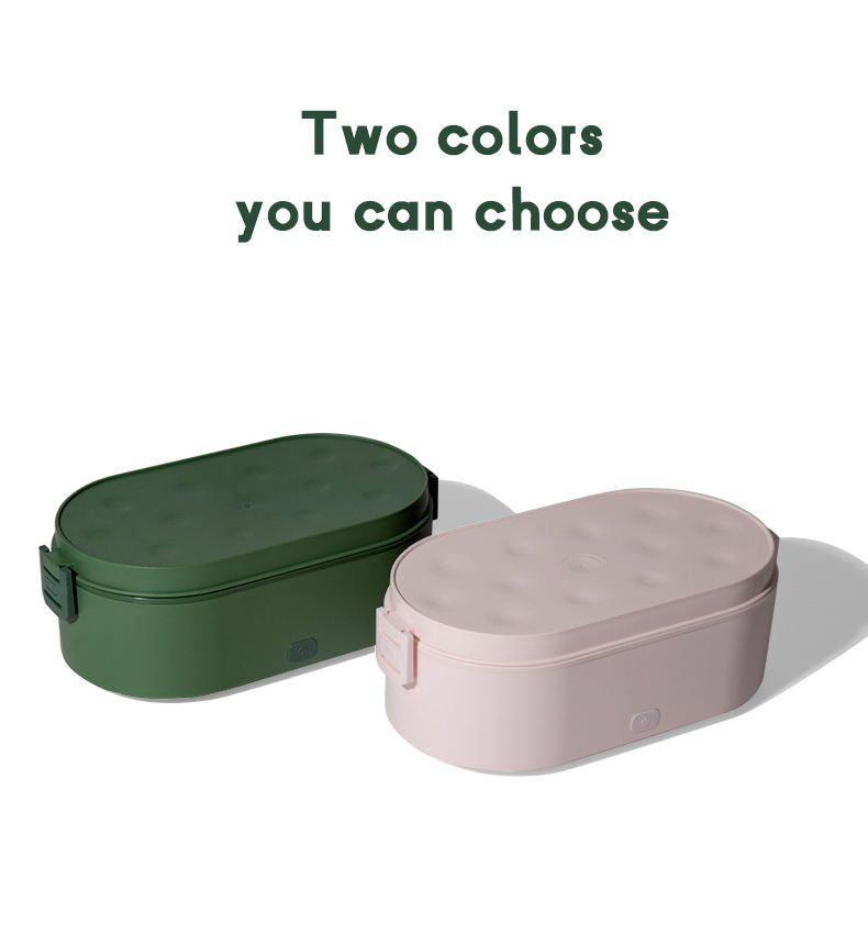 Power Bank USB  luminous Glasses Self heat lunchbox Electric Food Warmer Heated Lunch Box Electric USB For Office Outdoor - Image 4