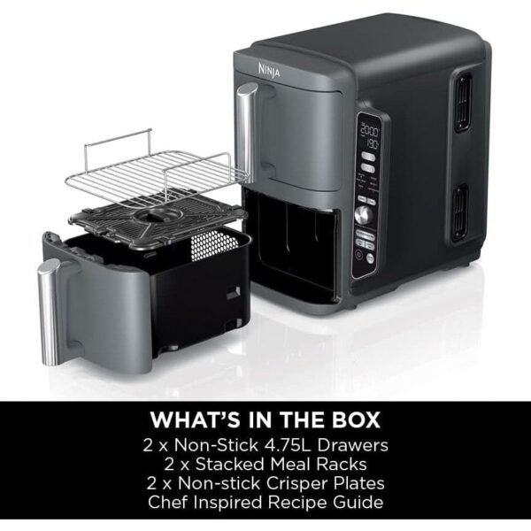 Ninja Double Stack XL Air Fryer 9.5L - SL400UK - Image 2