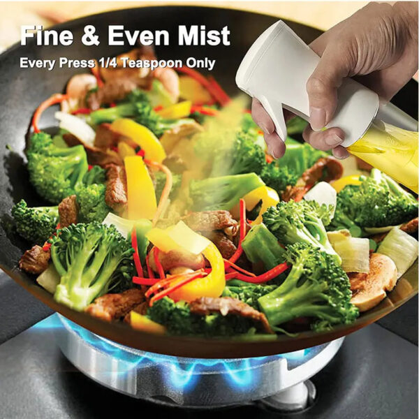 Oil Spray Bottle for Cooking Kitchen Olive Oil Sprayer for Camping BBQ Baking Vinegar Soy Sauce 200ml 300ml - Image 3
