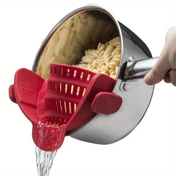 ClipFlow™ Adjustable Pot Strainer – Universal Cookware Drainer - Image 9