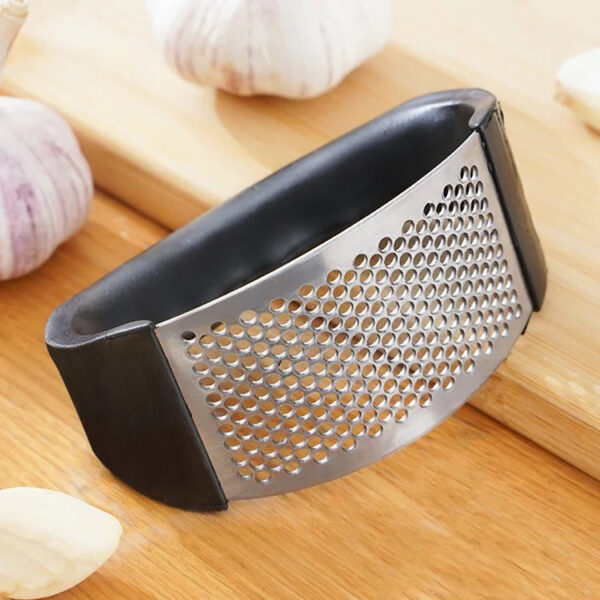 Stainless Steel Garlic Crusher - Image 4