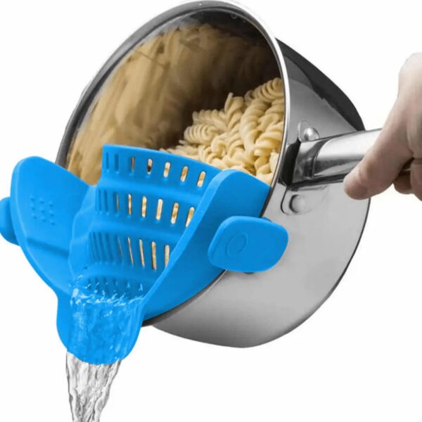 ClipFlow™ Adjustable Pot Strainer – Universal Cookware Drainer - Image 10