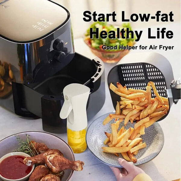 Oil Spray Bottle for Cooking Kitchen Olive Oil Sprayer for Camping BBQ Baking Vinegar Soy Sauce 200ml 300ml - Image 5