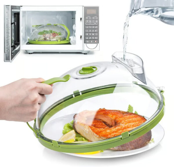 SteamGuard – Microwave Food Cover Lid