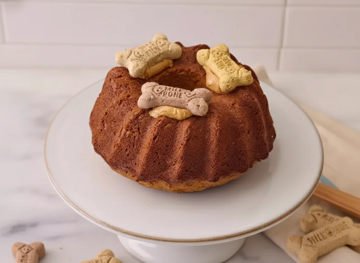 Doggie Birthday Cake