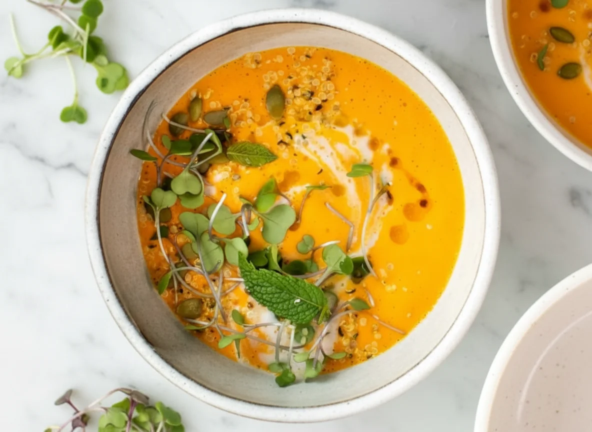 Carrot Coconut Soup